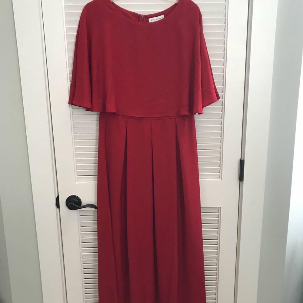Ashley LeMieux Cape Dress (NWY) never worn